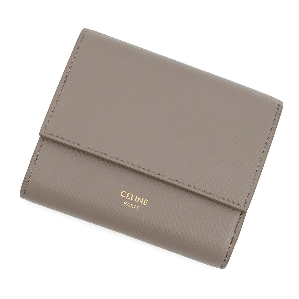 Celine Tri fold Wallet Trifold Leather